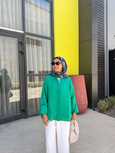 Emerald breeze shirt