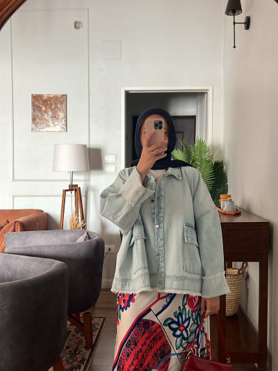 Denim jacket-ice blue 