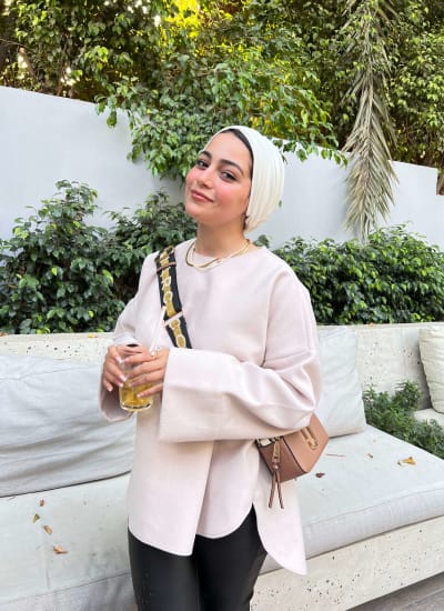 Miren top in beige  Image
