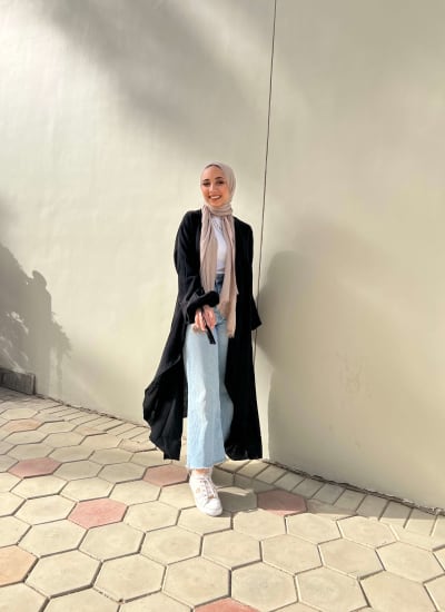 Flowy cardigan in black  Image