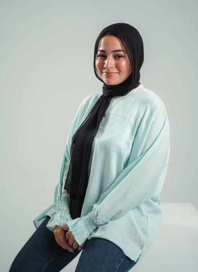 Basic top in baby blue  Image