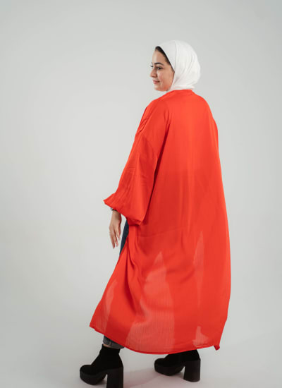 Sila kimono in Red Image