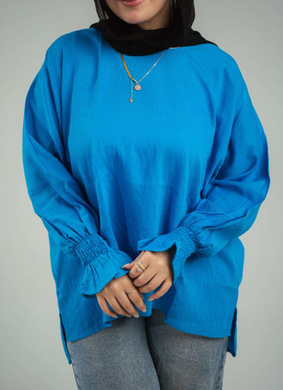 basic top in blue  Image