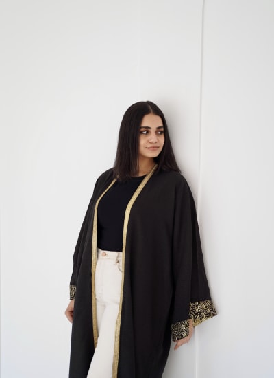 Arabic calligraphy kaftan Image