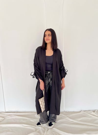 Maria cardigan in black Image