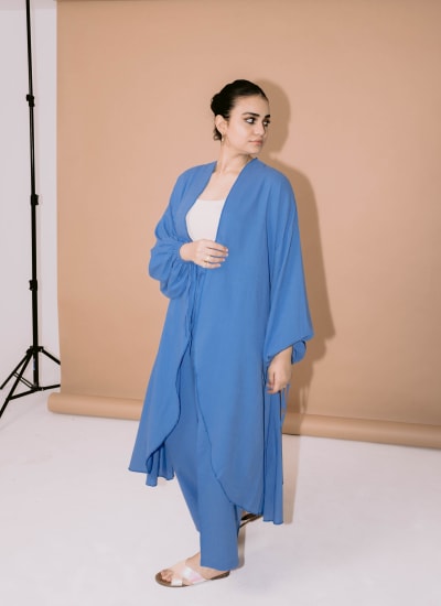 flowy set in blue  Image