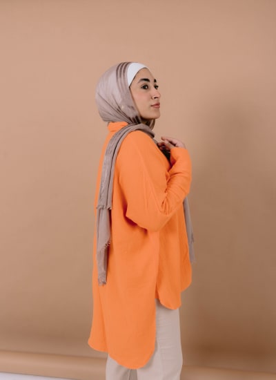 Ellen top in orange  Image