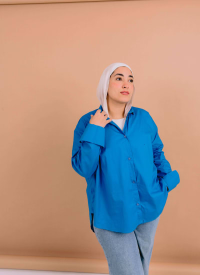 Blue shirt Image