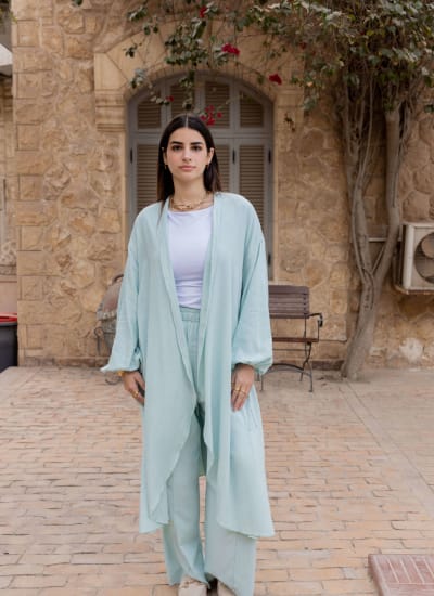Flowy set - Icy mint green  Image