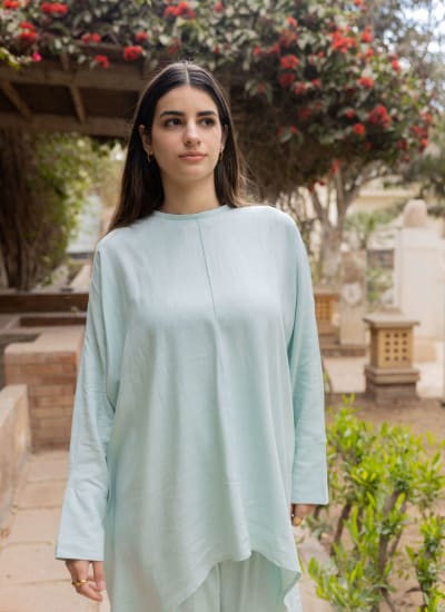 Sophia top - icy mint Image