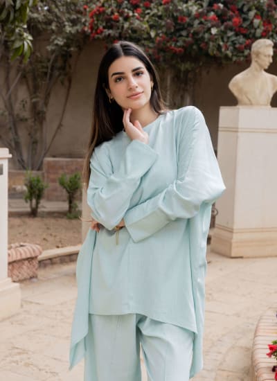 Sophia top - icy mint Image