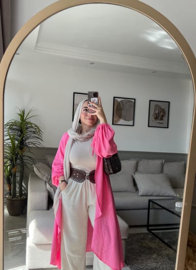 Flowy in pink Image