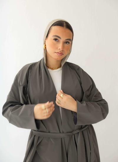 The waterproof coat-Grey Image