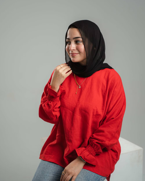 Basic top in red