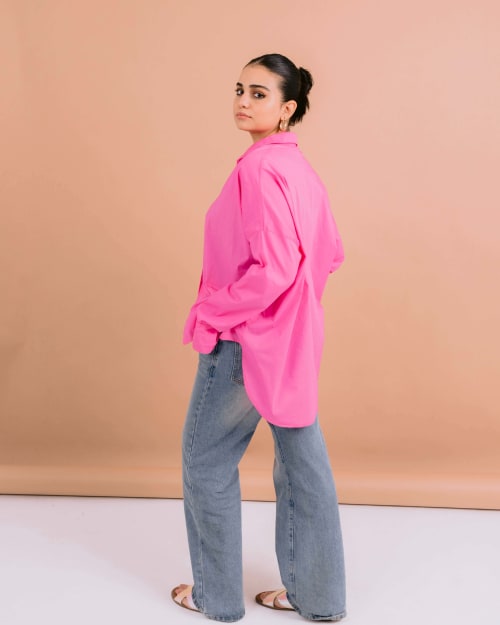 Pink shirt