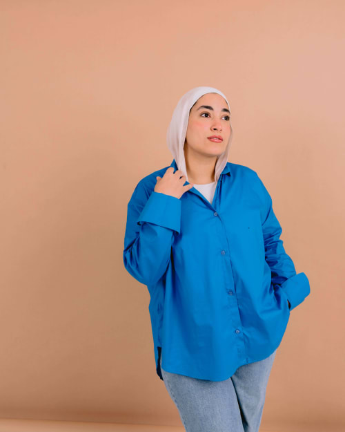 Blue shirt