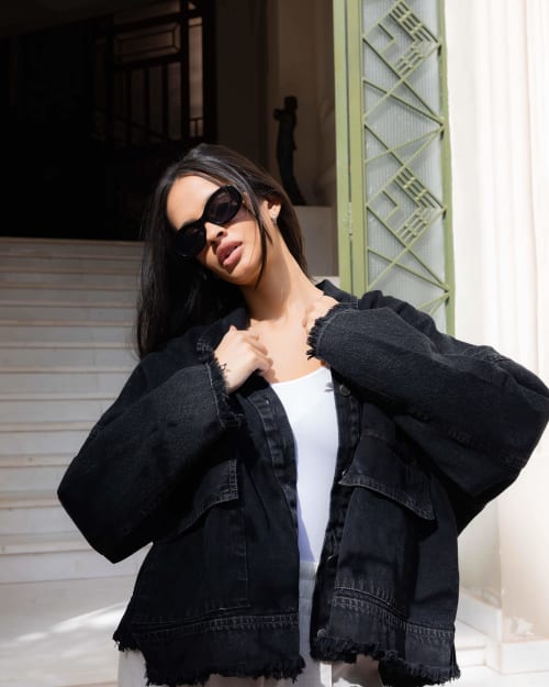 Denim Jacket – Washed Black