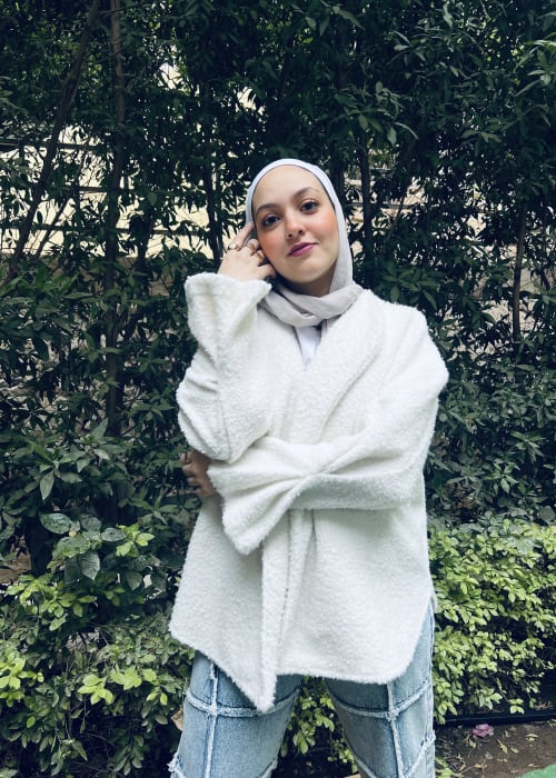 Angelic jacket in white 