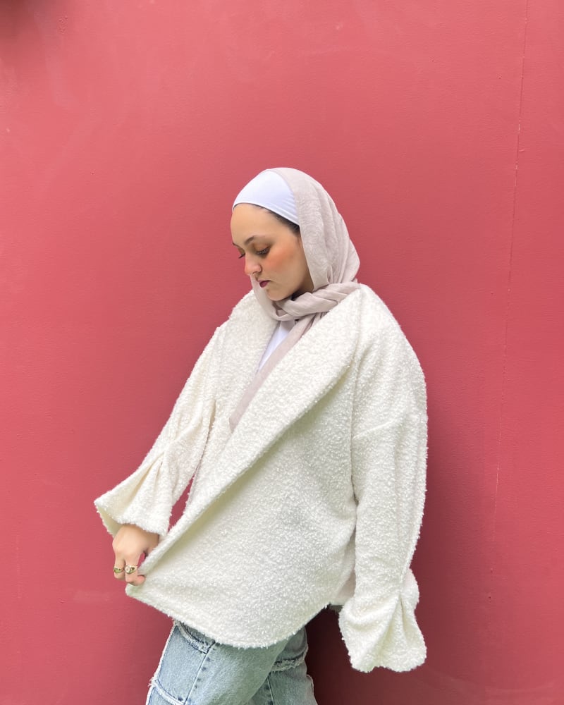 Angelic jacket in white 