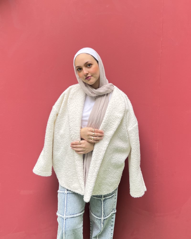 Angelic jacket in white 