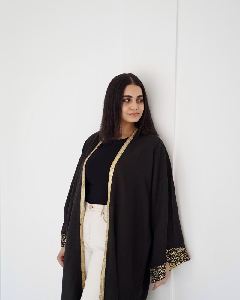 Arabic calligraphy kaftan