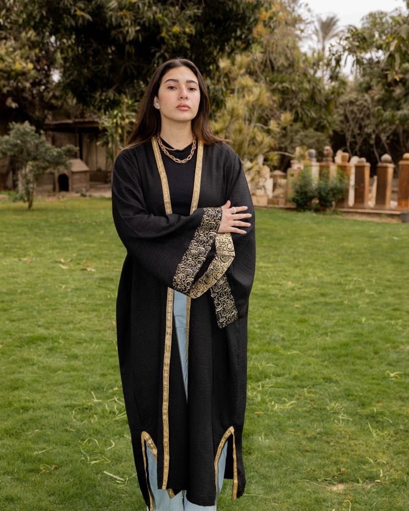 Arabic calligraphy kaftan