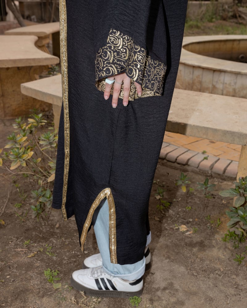 Arabic calligraphy kaftan