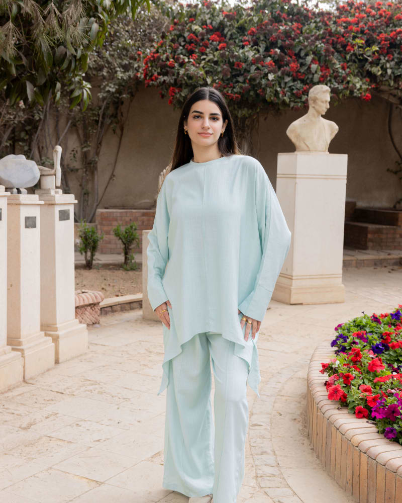 Sophia set - Icy mint green