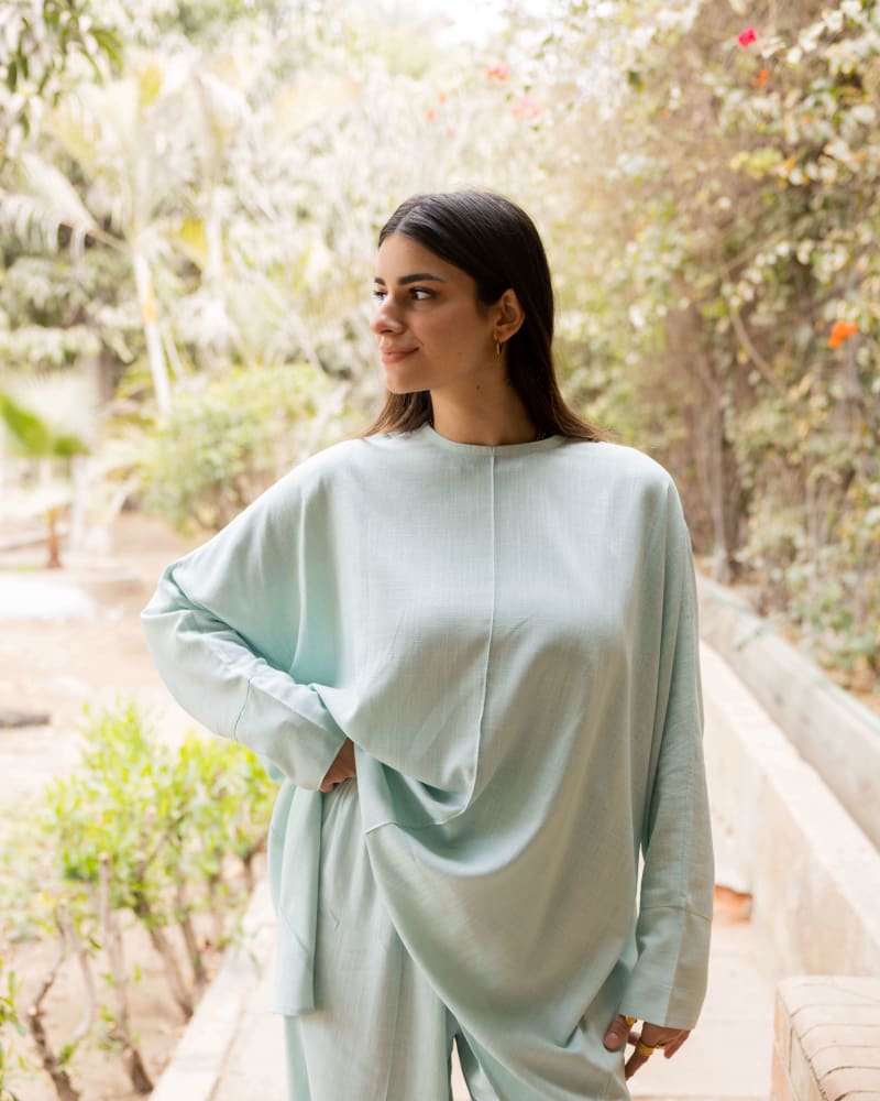 Sophia set - Icy mint green