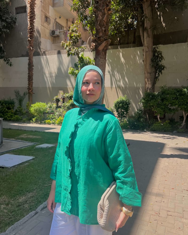 Emerald breeze shirt