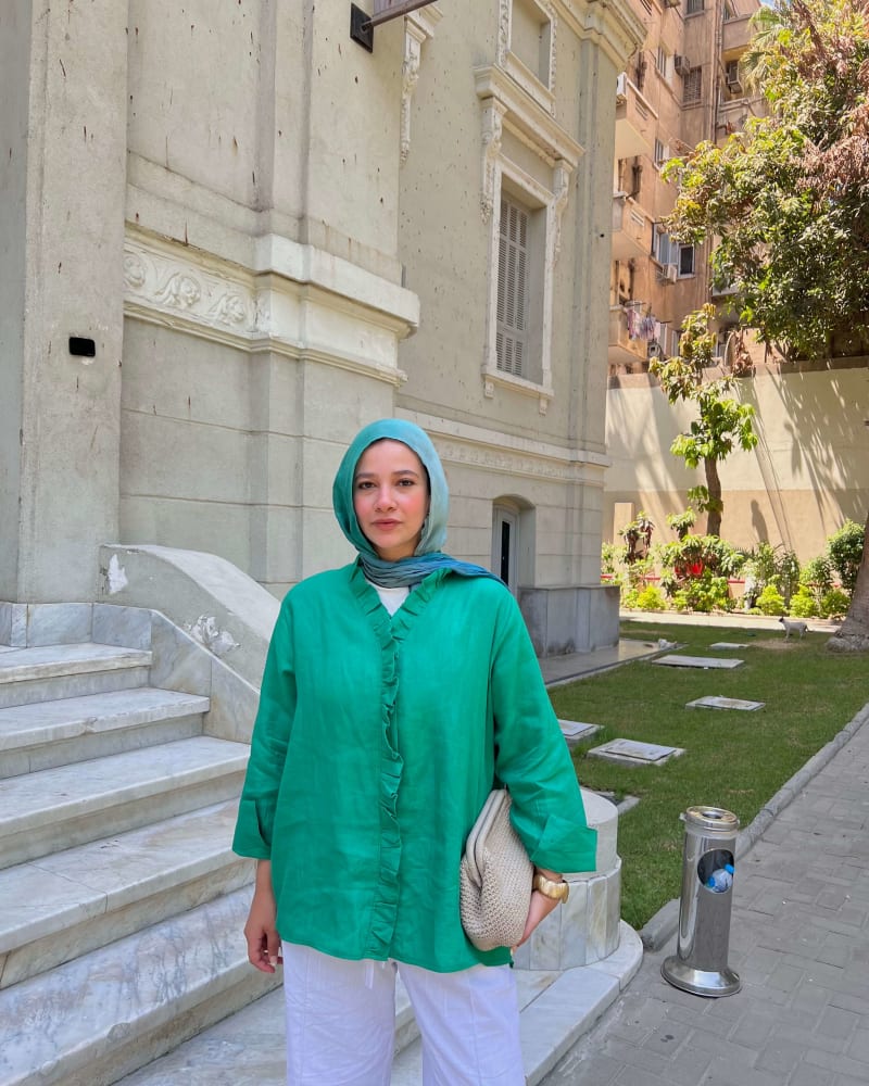 Emerald breeze shirt