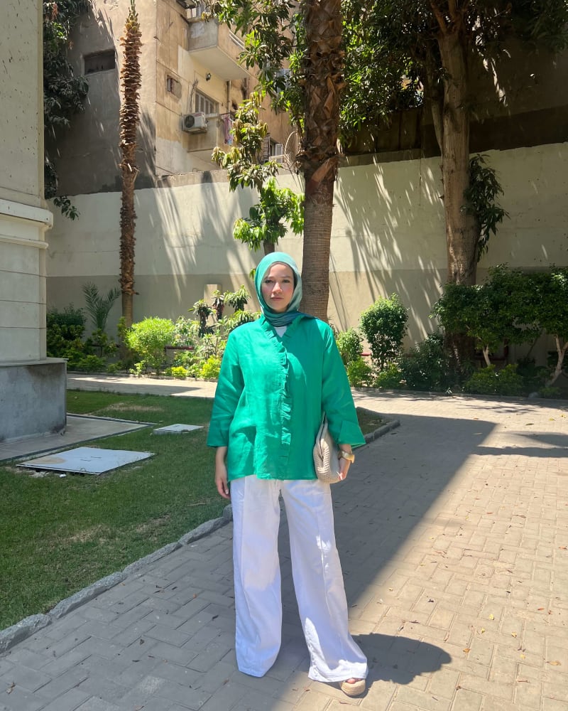 Flowy  pants -  white 