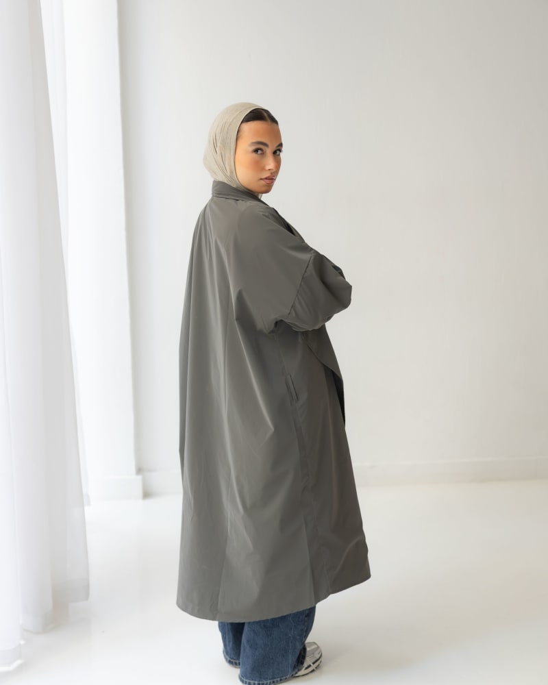 The waterproof coat-Grey
