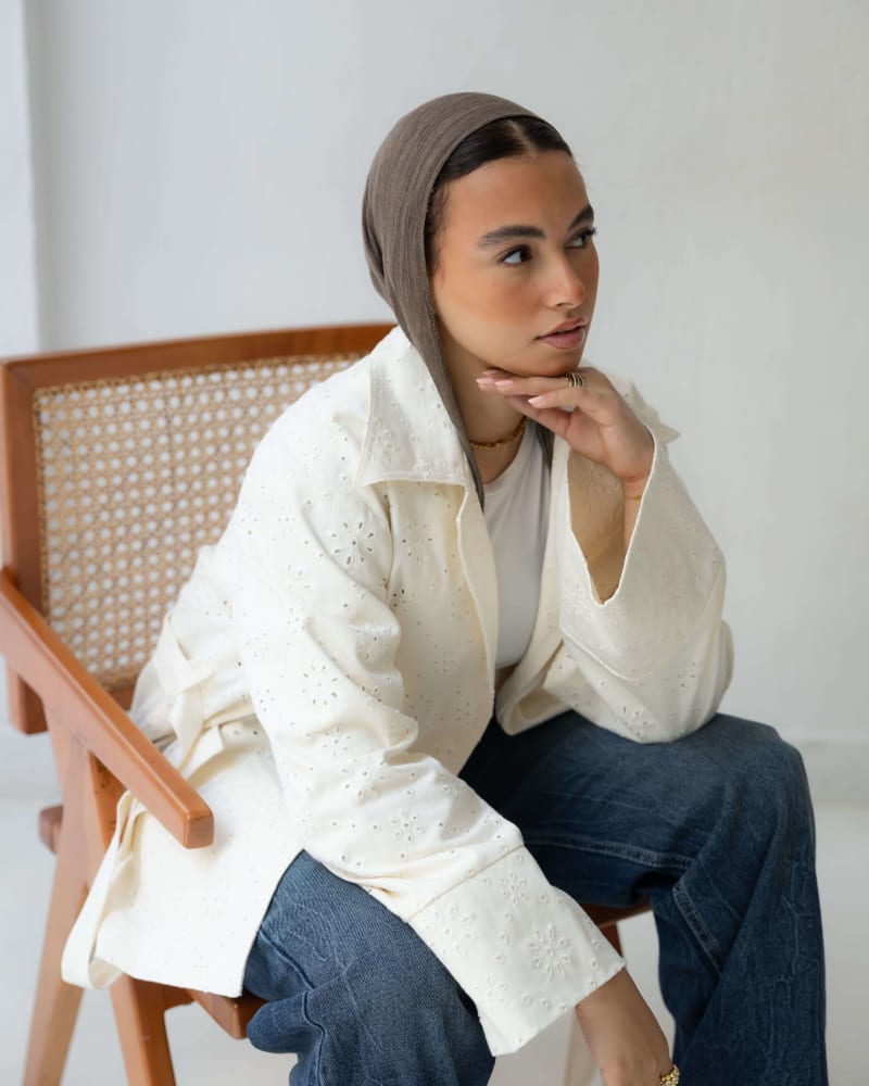 Broderie Anglaise jacket