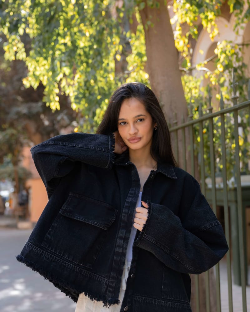 Denim Jacket – Washed Black