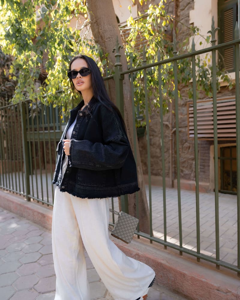 Denim Jacket – Washed Black