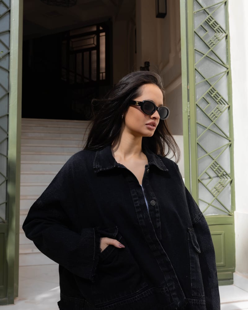 Denim Jacket – Washed Black