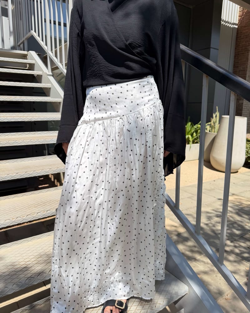 Polka dots skirt