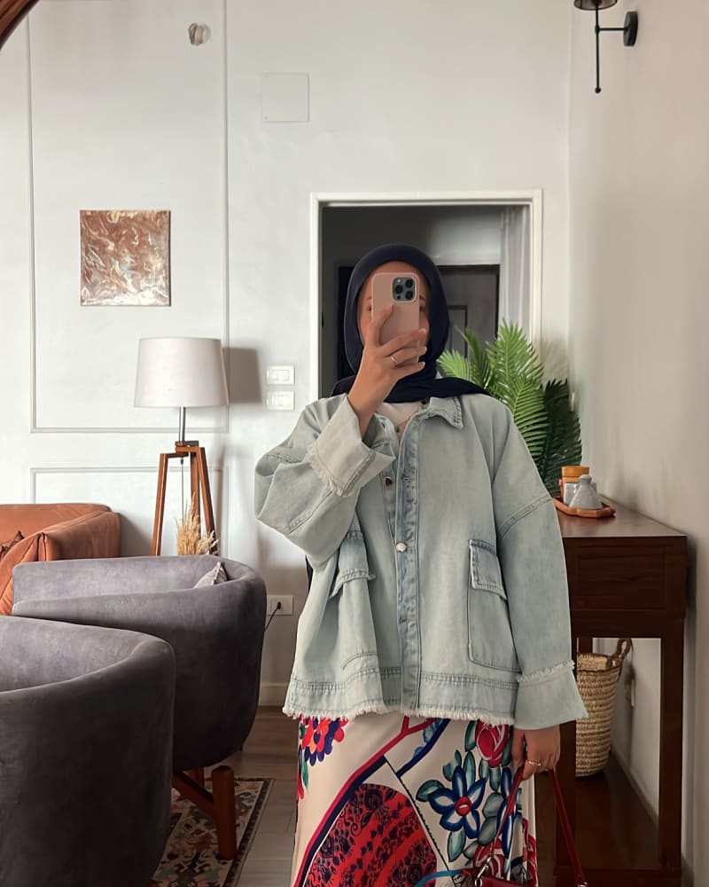 Denim jacket-ice blue 