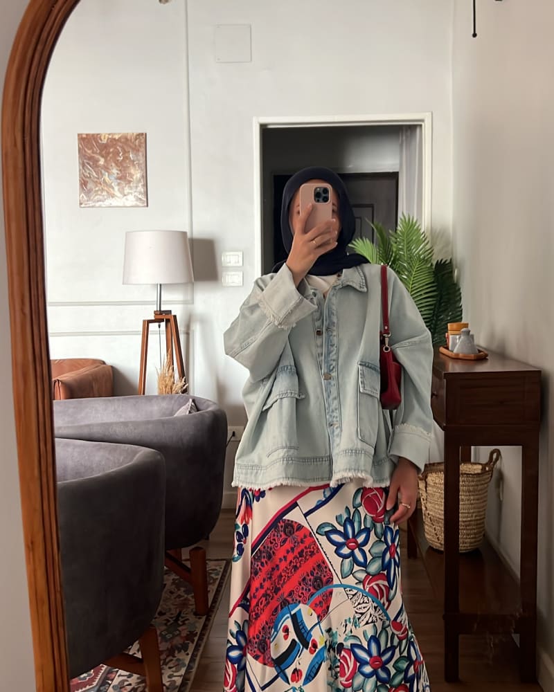 Denim jacket-ice blue 