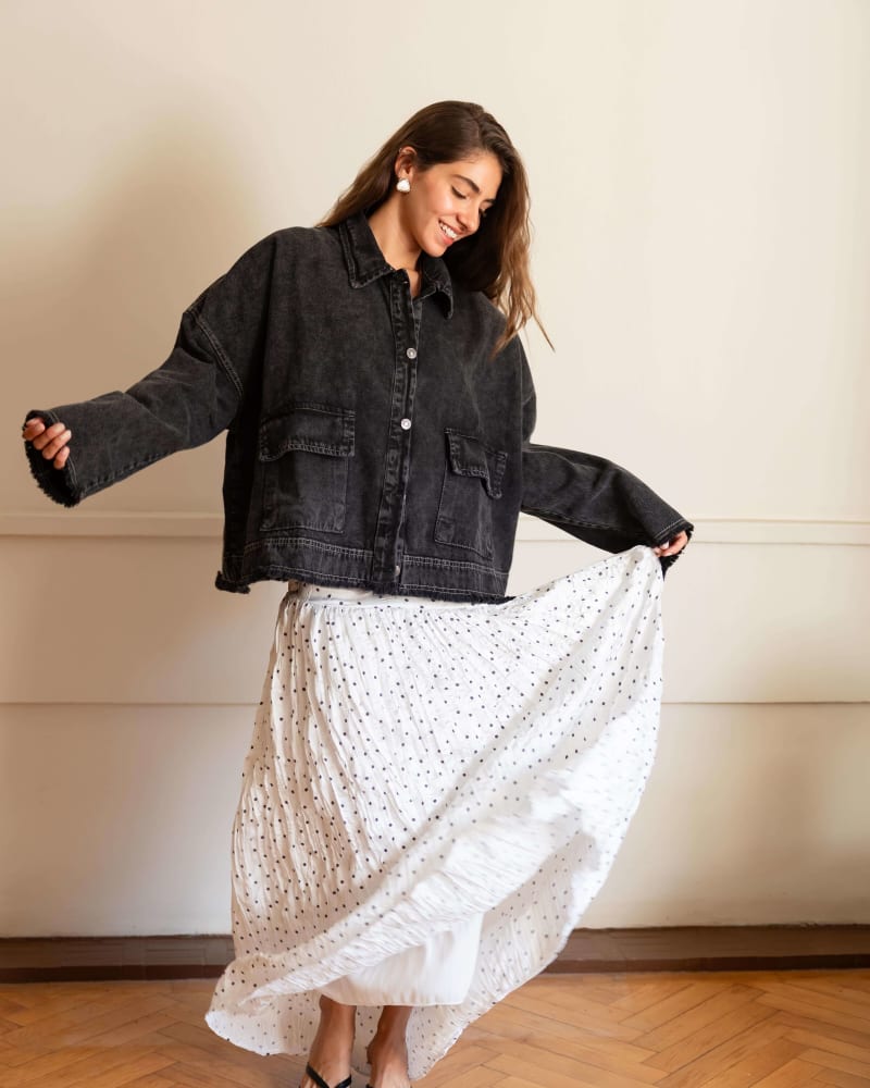 Polka dots skirt
