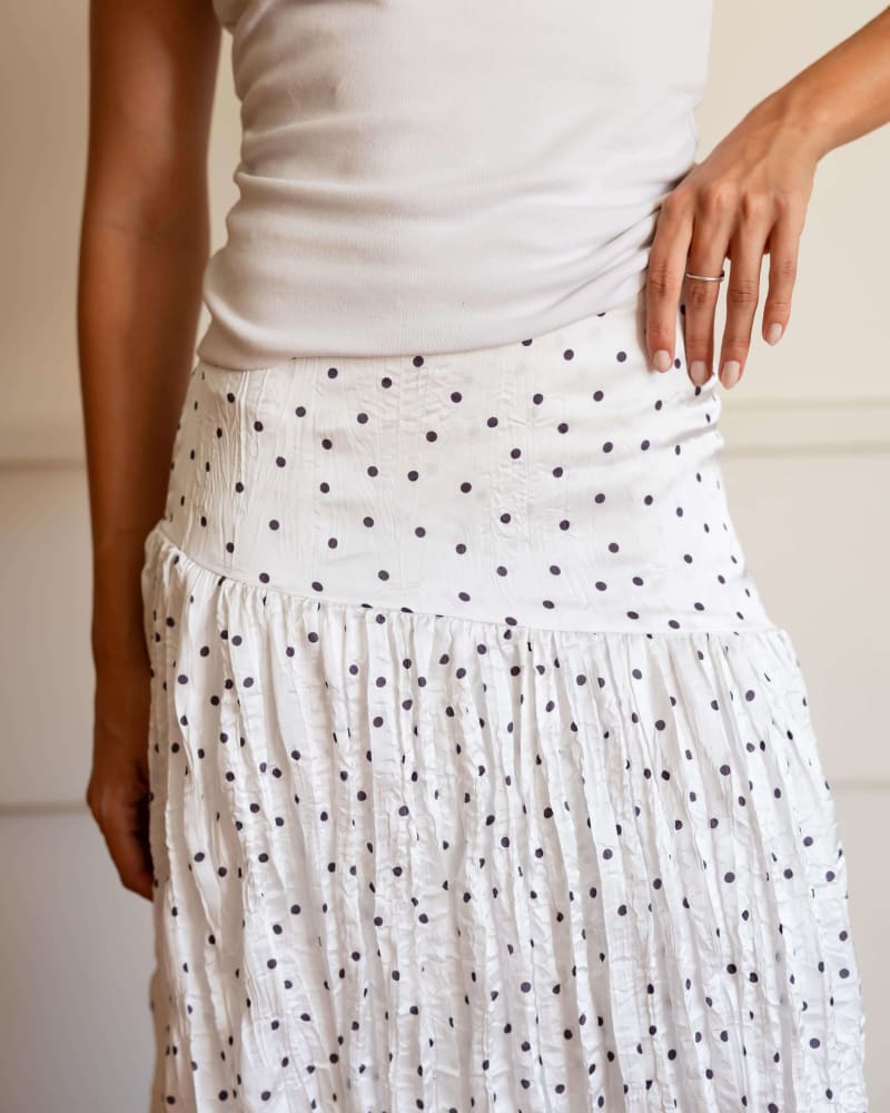 Polka dots skirt