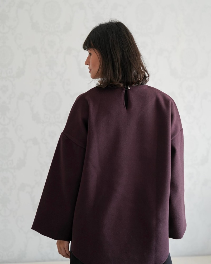 Miren top-plum