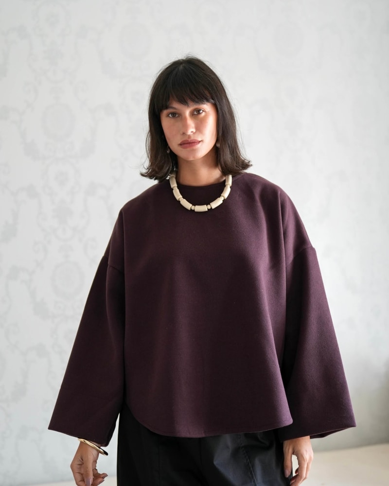 Miren top-plum