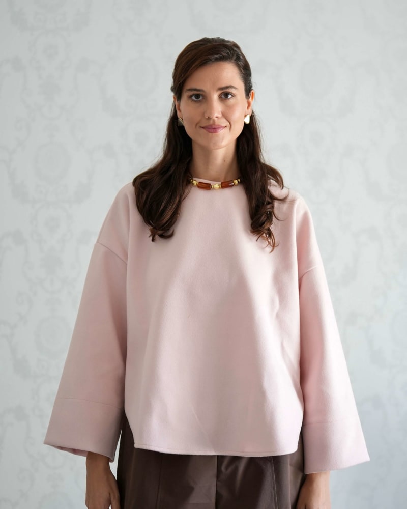 Miren top-Blush pink