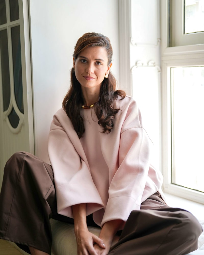 Miren top-Blush pink