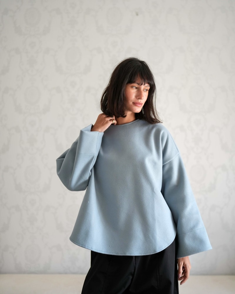 Miren top-steel blue 