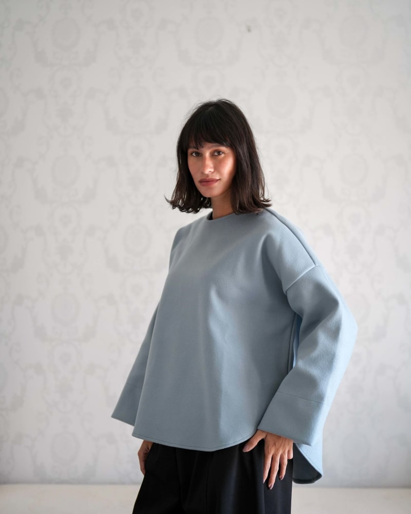 Miren top-steel blue 