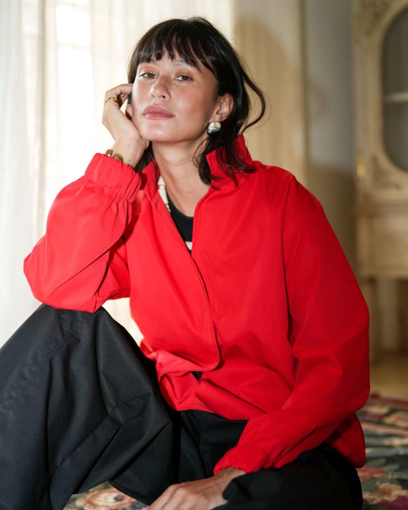 The iconic jacket-Red