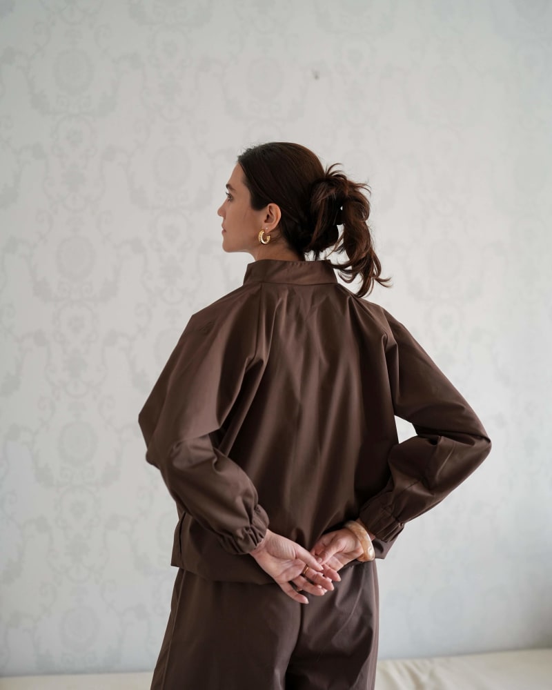 The iconic jacket-brown